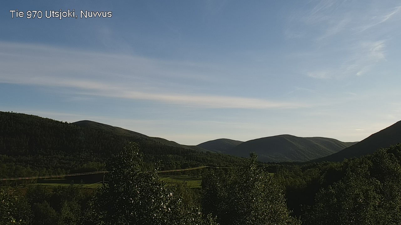 Weather Camera Image Väg 970 Utsjoki, Nuvvus, Utsjoki, Lappi