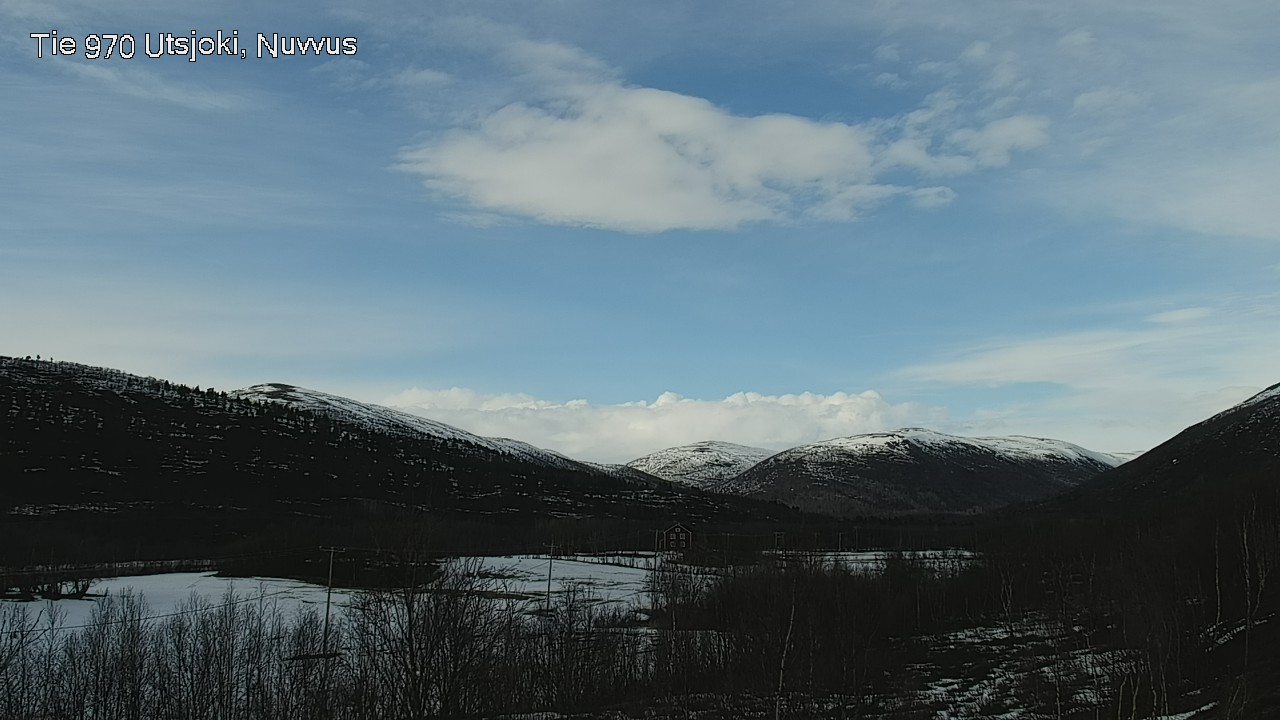 Weather Camera Image Väg 970 Utsjoki, Nuvvus, Utsjoki, Lappi