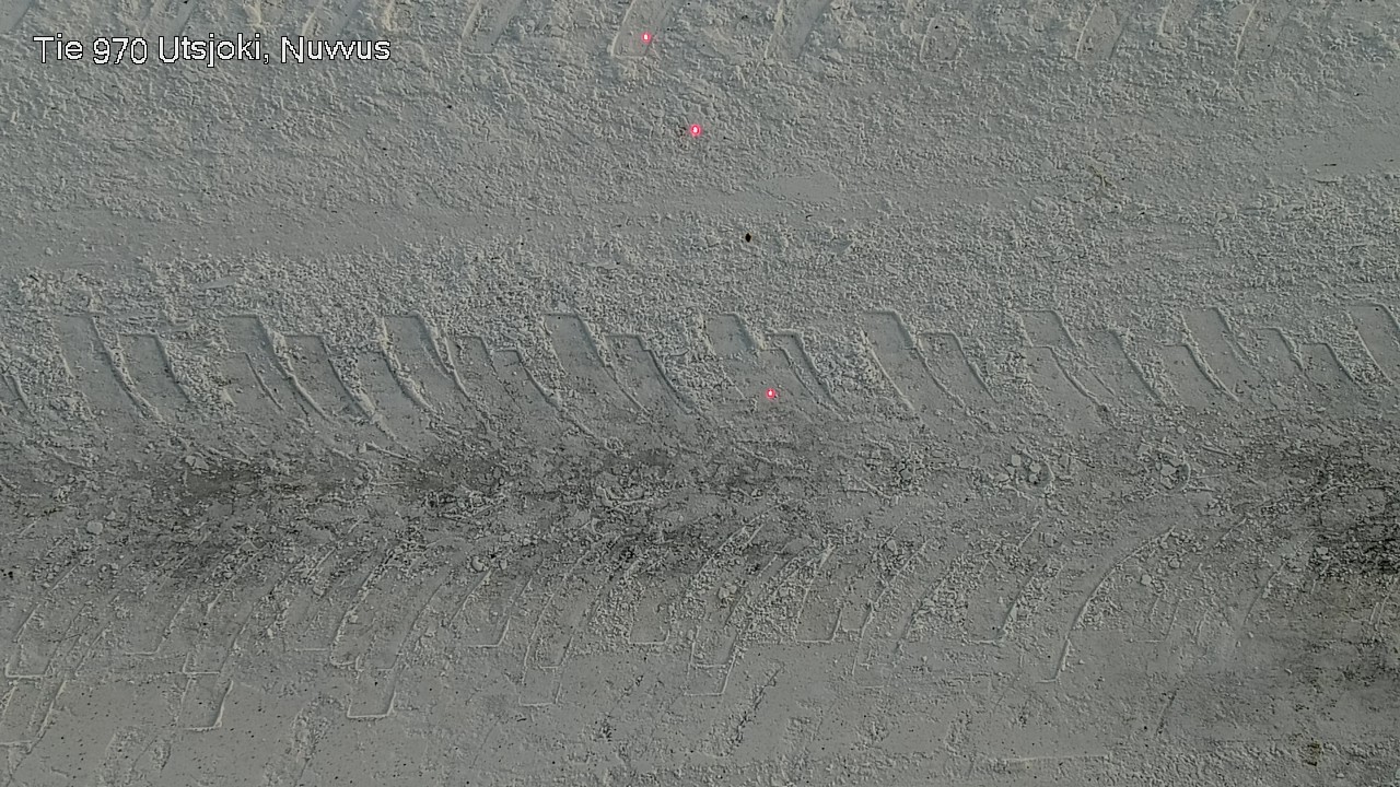 Weather Camera Image Väg 970 Utsjoki, Nuvvus, Utsjoki, Lappi