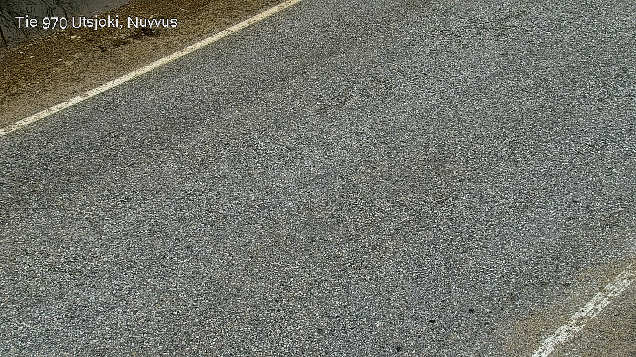 Weather Camera Image Väg 970 Utsjoki, Nuvvus, Utsjoki, Lappi