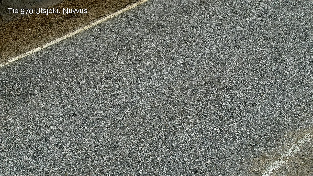 Weather Camera Image Väg 970 Utsjoki, Nuvvus, Utsjoki, Lappi