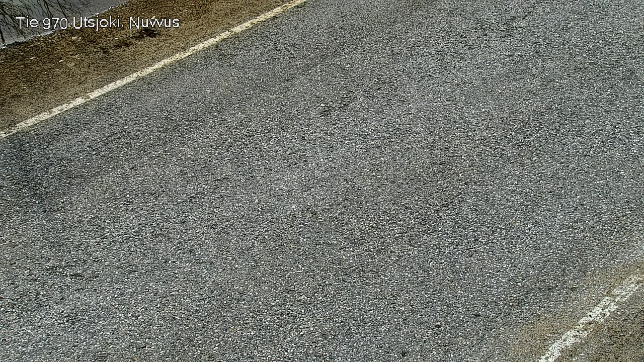 Weather Camera Image Väg 970 Utsjoki, Nuvvus, Utsjoki, Lappi
