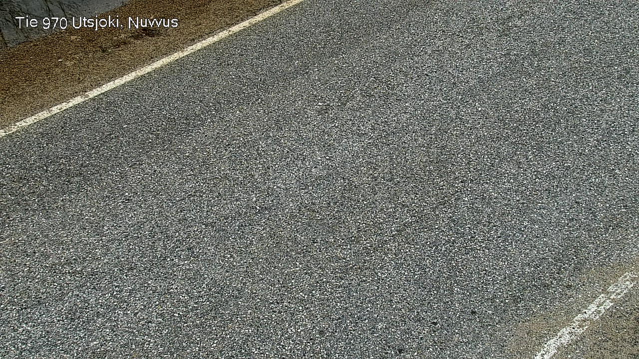 Weather Camera Image Väg 970 Utsjoki, Nuvvus, Utsjoki, Lappi