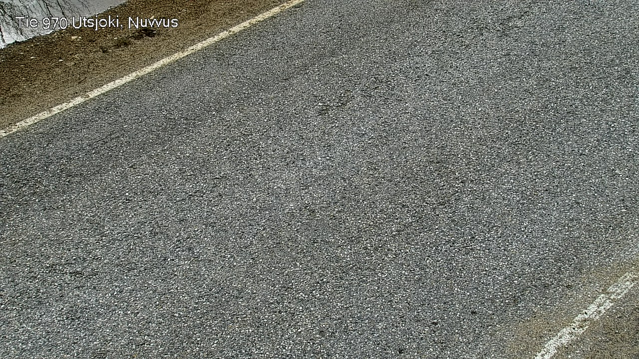 Weather Camera Image Väg 970 Utsjoki, Nuvvus, Utsjoki, Lappi