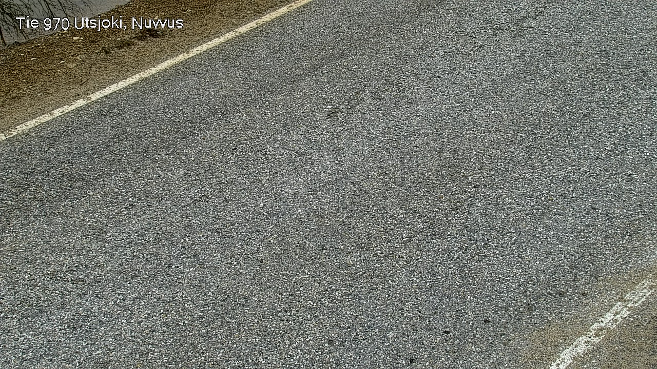 Weather Camera Image Väg 970 Utsjoki, Nuvvus, Utsjoki, Lappi