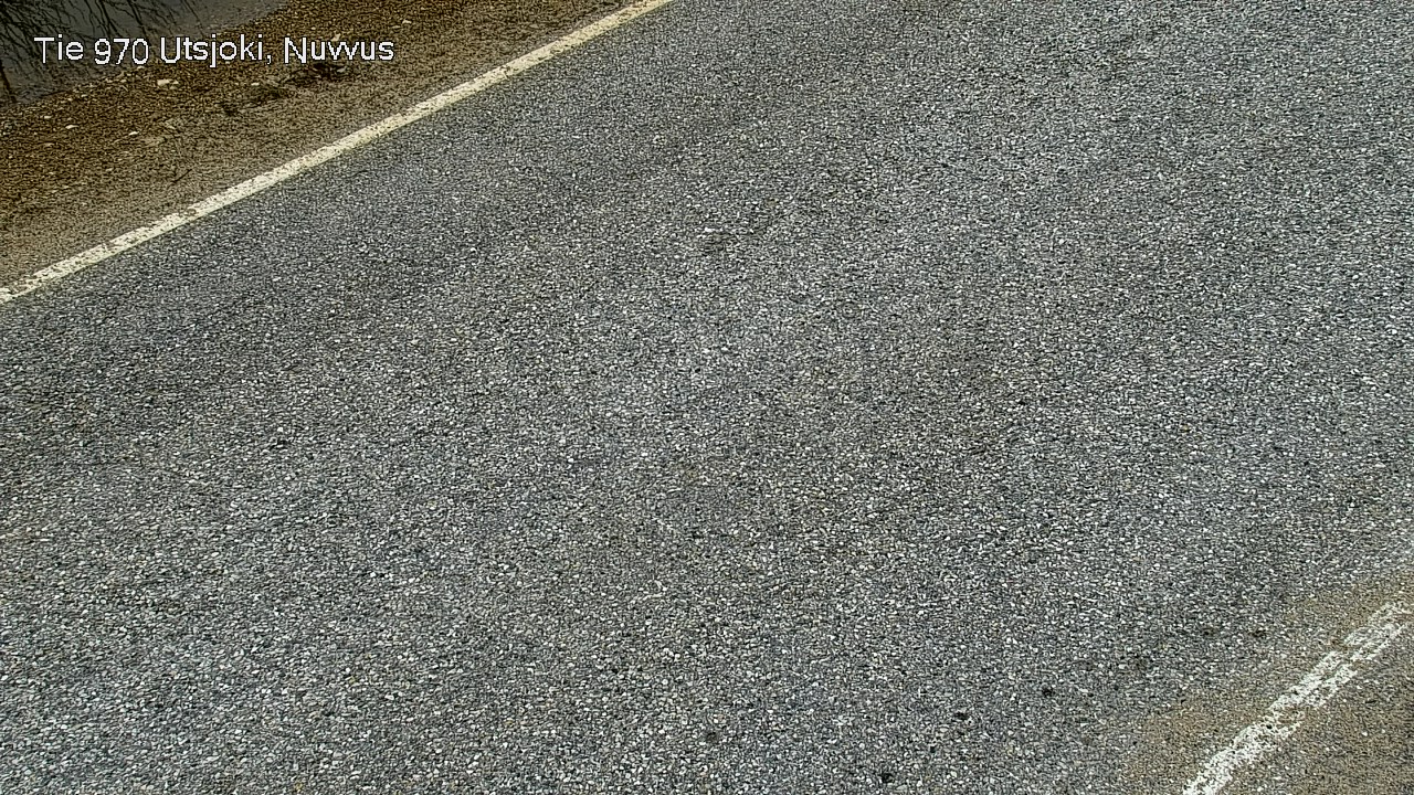 Weather Camera Image Väg 970 Utsjoki, Nuvvus, Utsjoki, Lappi