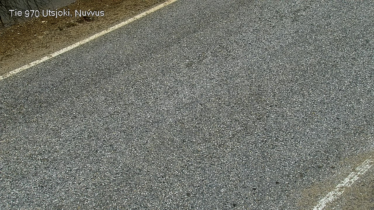 Weather Camera Image Väg 970 Utsjoki, Nuvvus, Utsjoki, Lappi