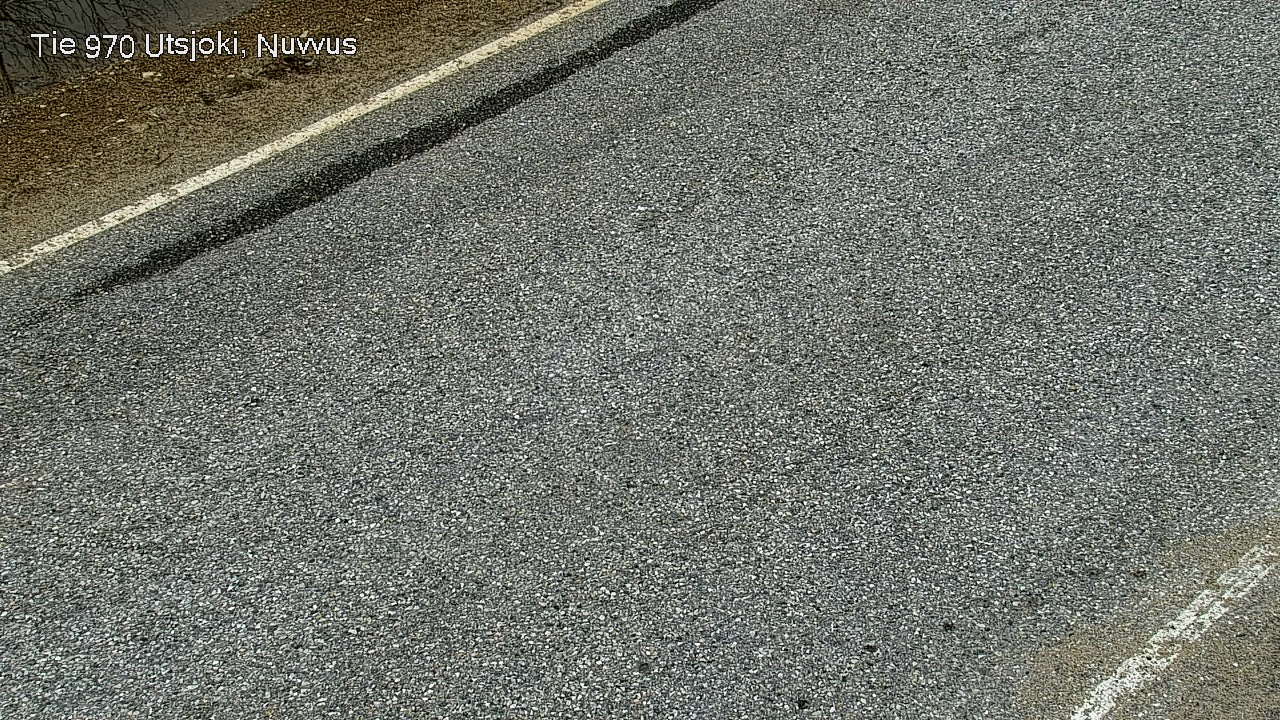 Weather Camera Image Väg 970 Utsjoki, Nuvvus, Utsjoki, Lappi