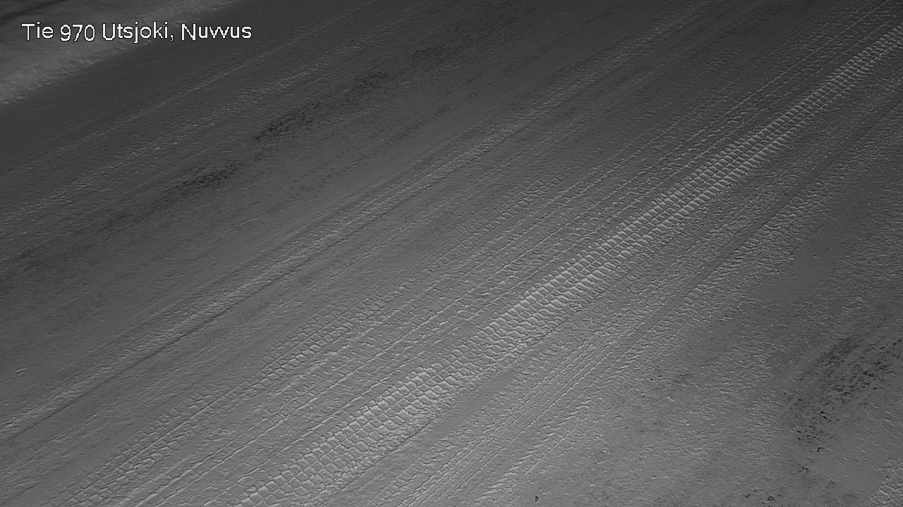 Weather Camera Image Väg 970 Utsjoki, Nuvvus, Utsjoki, Lappi