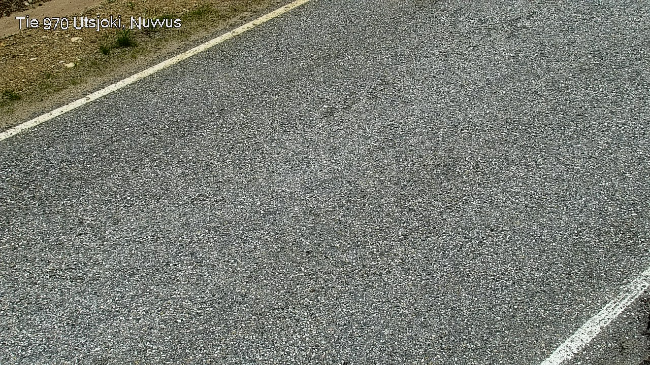 Weather Camera Image Väg 970 Utsjoki, Nuvvus, Utsjoki, Lappi