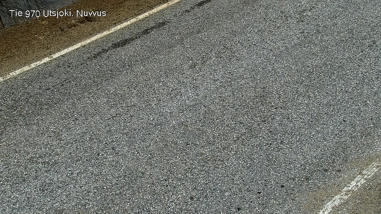 Weather Camera Image Väg 970 Utsjoki, Nuvvus, Utsjoki, Lappi