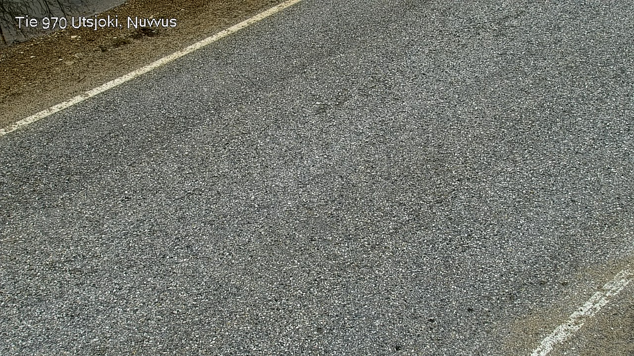 Weather Camera Image Väg 970 Utsjoki, Nuvvus, Utsjoki, Lappi
