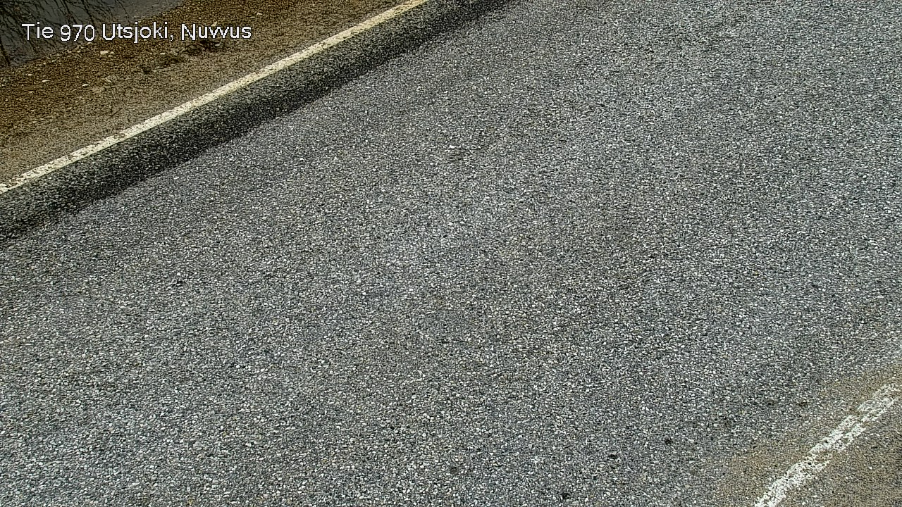 Weather Camera Image Väg 970 Utsjoki, Nuvvus, Utsjoki, Lappi