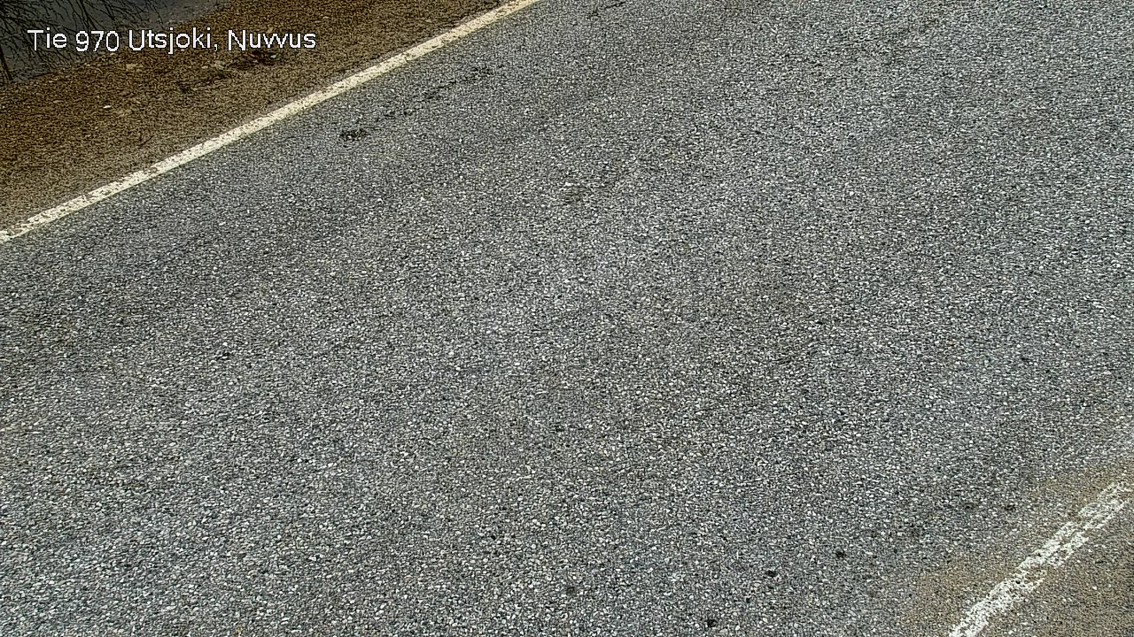 Weather Camera Image Väg 970 Utsjoki, Nuvvus, Utsjoki, Lappi