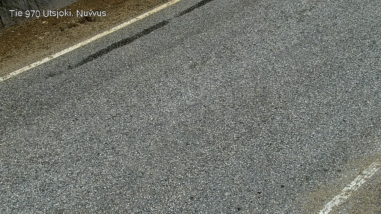 Weather Camera Image Väg 970 Utsjoki, Nuvvus, Utsjoki, Lappi