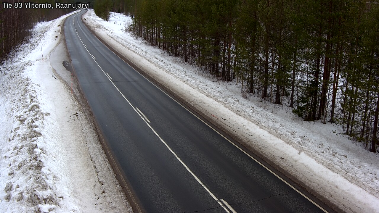 Kelikamerat Kuva Tie 83 Ylitornio, Raanujärvi, Ylitornio, Lappi