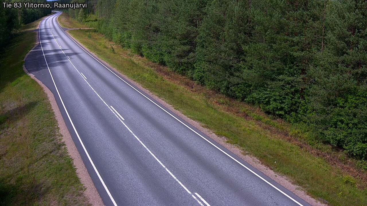 Kelikamerat Kuva Tie 83 Ylitornio, Raanujärvi, Ylitornio, Lappi