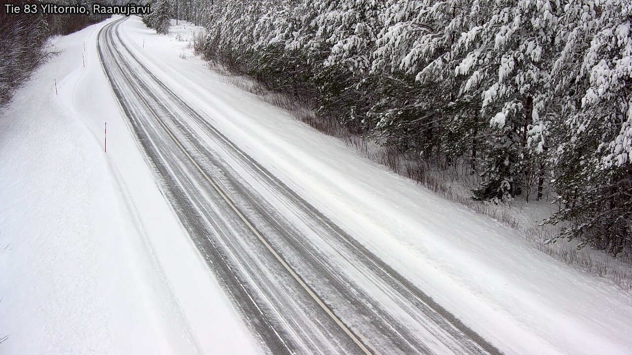 Kelikamerat Kuva Tie 83 Ylitornio, Raanujärvi, Ylitornio, Lappi