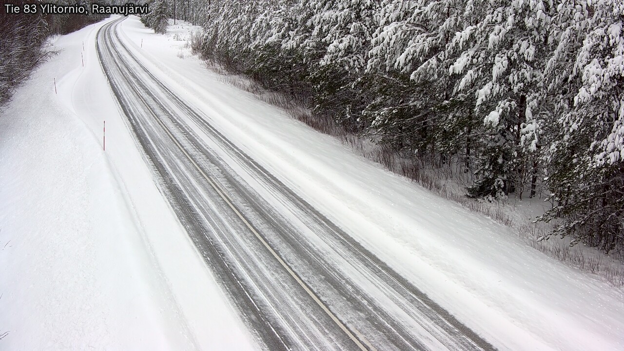 Kelikamerat Kuva Tie 83 Ylitornio, Raanujärvi, Ylitornio, Lappi