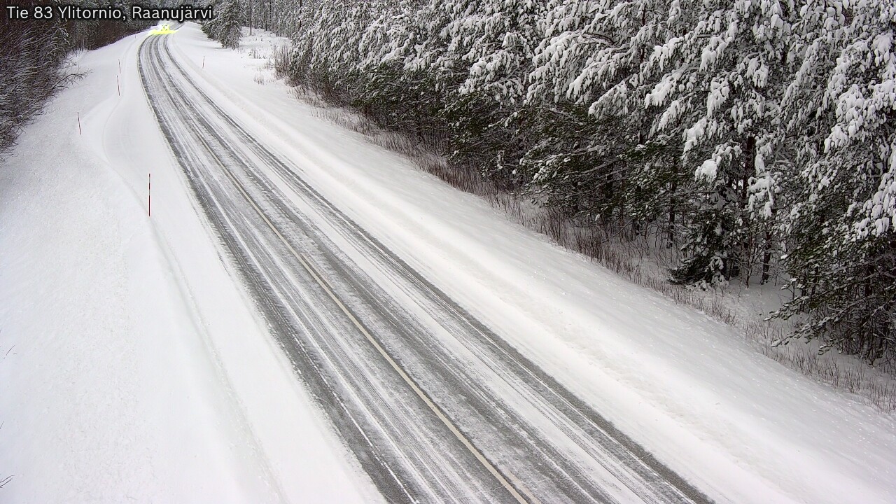 Kelikamerat Kuva Tie 83 Ylitornio, Raanujärvi, Ylitornio, Lappi