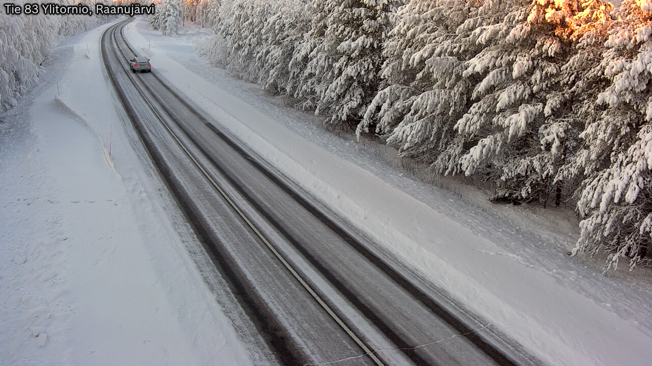 Kelikamerat Kuva Tie 83 Ylitornio, Raanujärvi, Ylitornio, Lappi