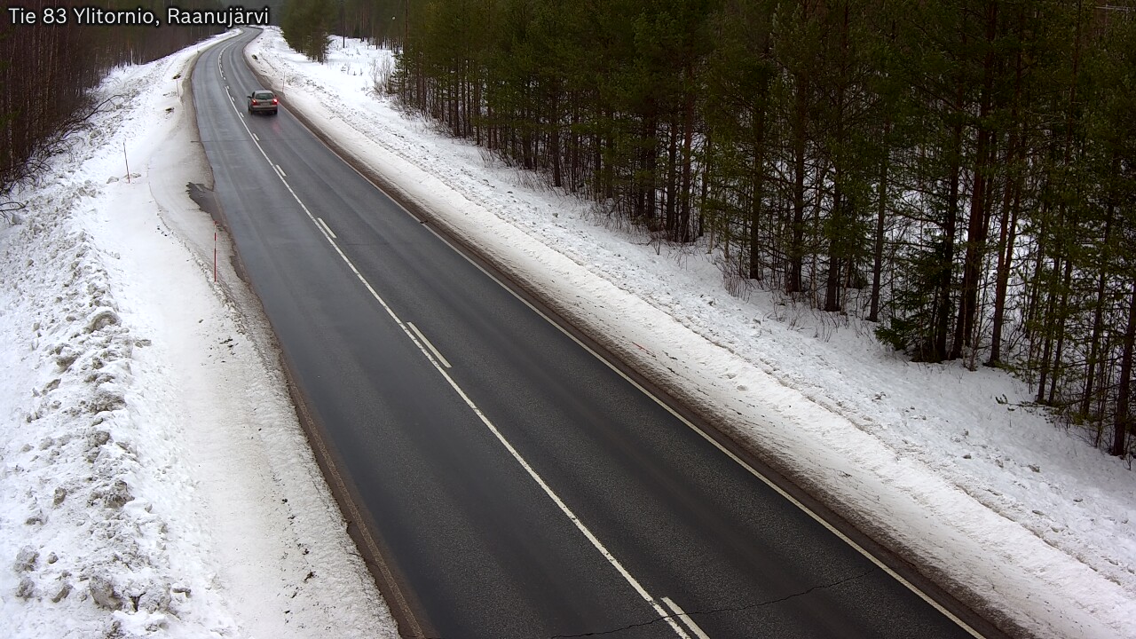 Kelikamerat Kuva Tie 83 Ylitornio, Raanujärvi, Ylitornio, Lappi