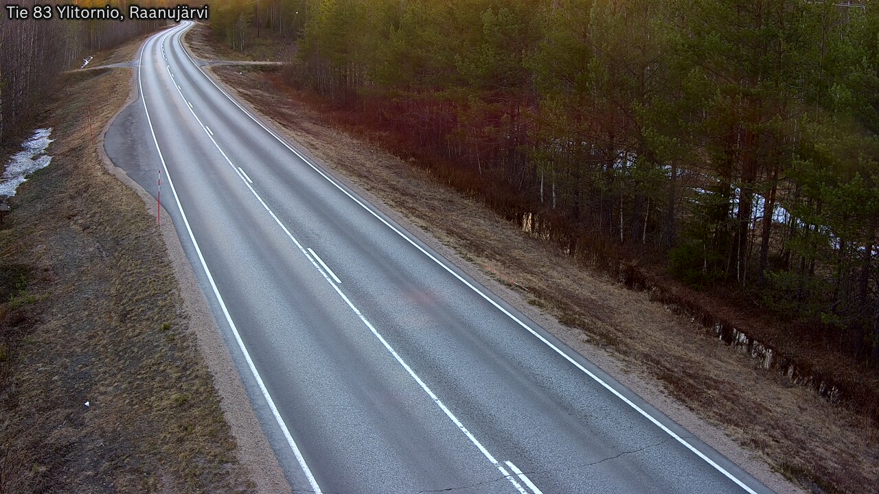 Kelikamerat Kuva Tie 83 Ylitornio, Raanujärvi, Ylitornio, Lappi