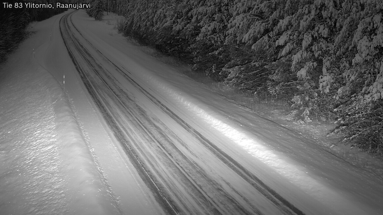 Kelikamerat Kuva Tie 83 Ylitornio, Raanujärvi, Ylitornio, Lappi