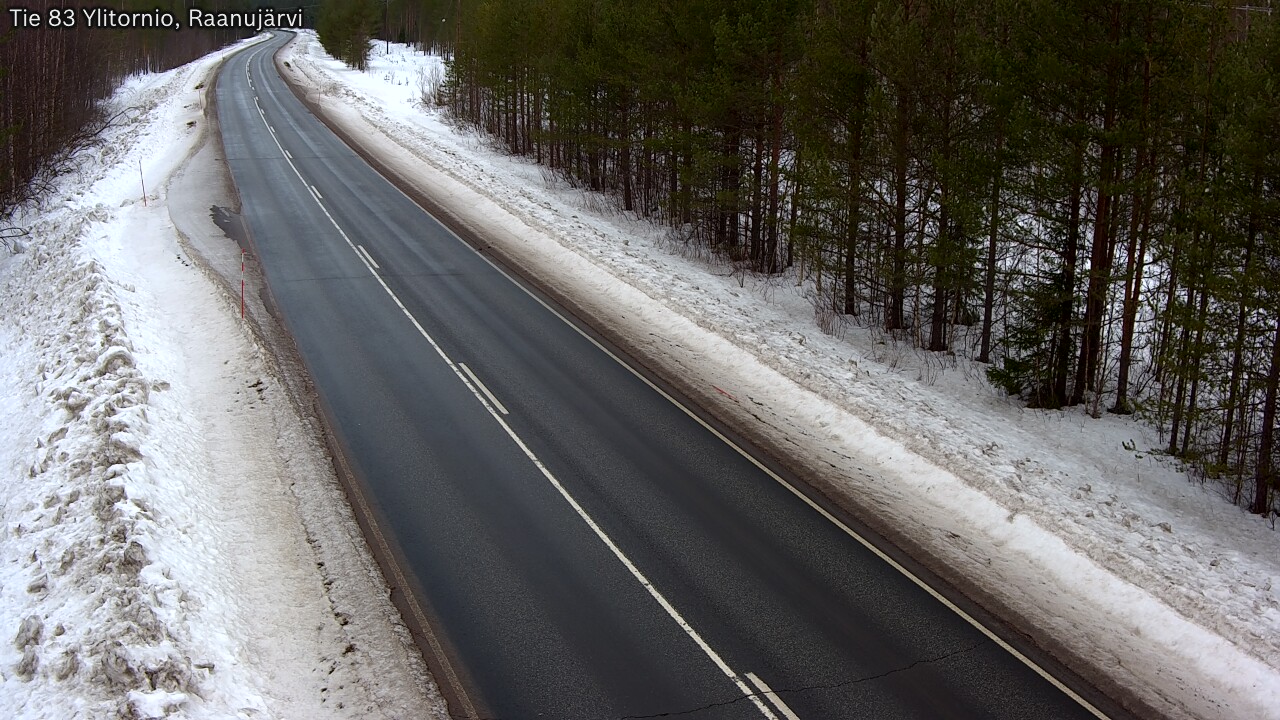 Kelikamerat Kuva Tie 83 Ylitornio, Raanujärvi, Ylitornio, Lappi