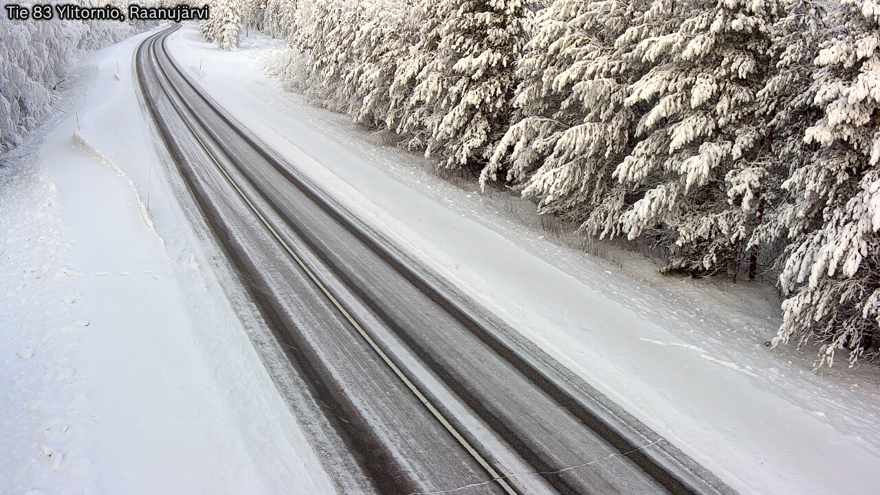 Kelikamerat Kuva Tie 83 Ylitornio, Raanujärvi, Ylitornio, Lappi