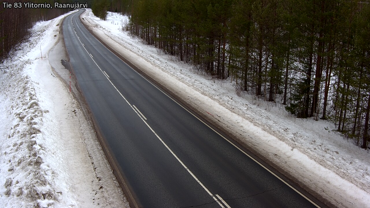 Kelikamerat Kuva Tie 83 Ylitornio, Raanujärvi, Ylitornio, Lappi