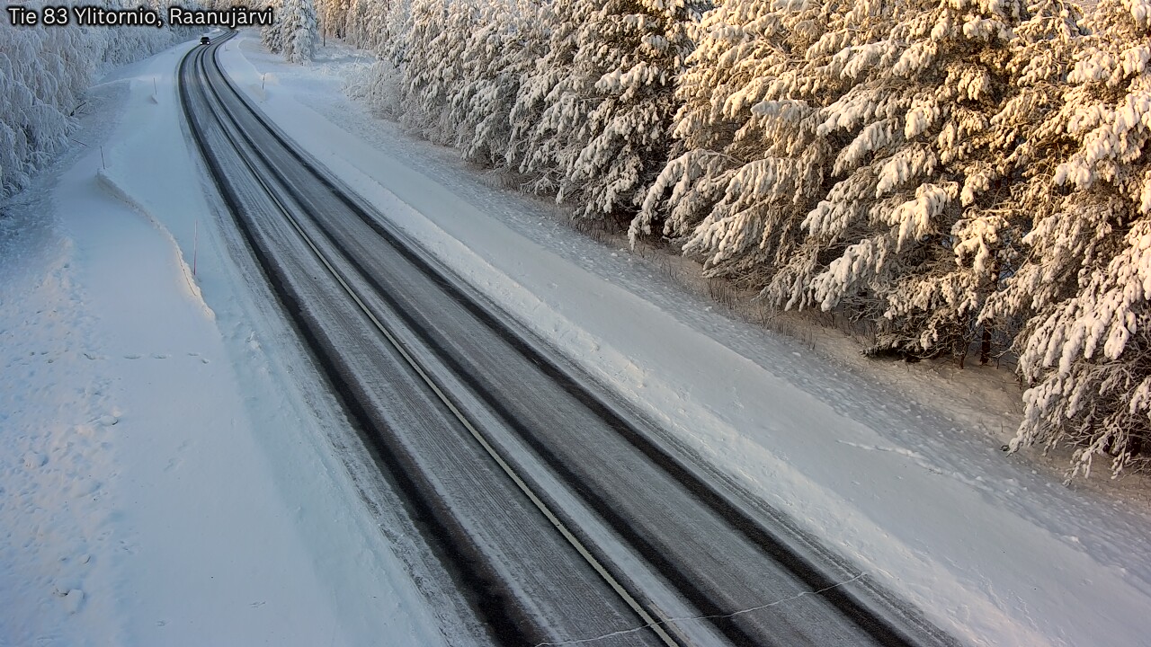 Kelikamerat Kuva Tie 83 Ylitornio, Raanujärvi, Ylitornio, Lappi