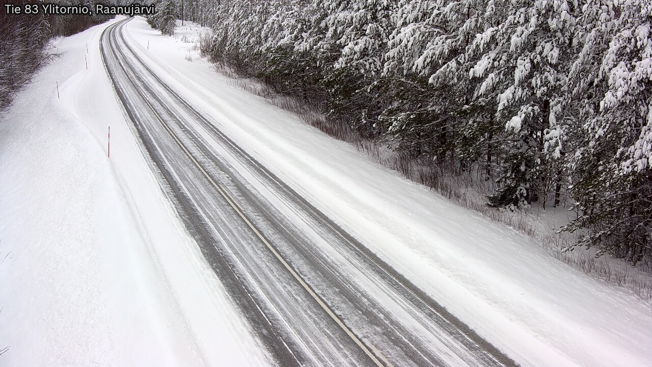Kelikamerat Kuva Tie 83 Ylitornio, Raanujärvi, Ylitornio, Lappi