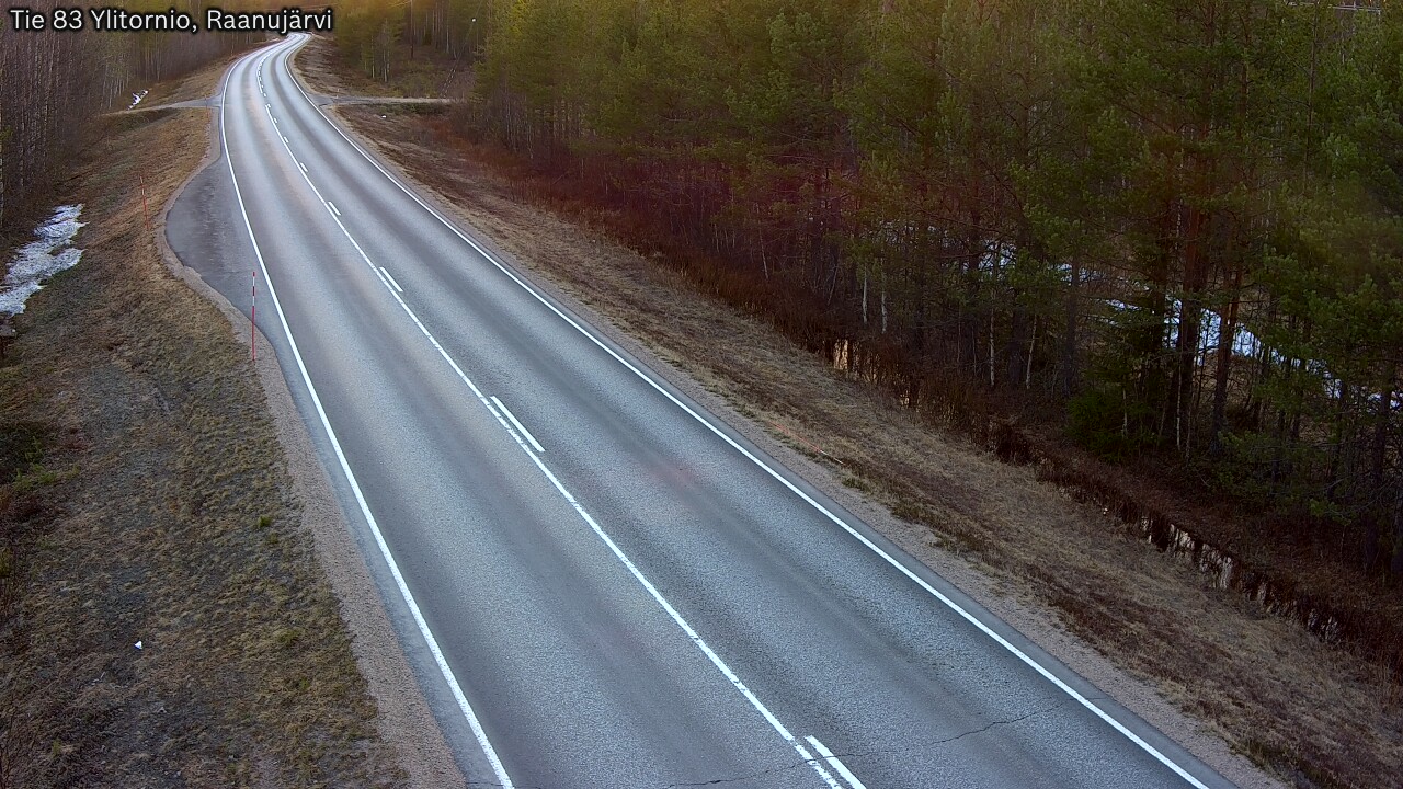 Kelikamerat Kuva Tie 83 Ylitornio, Raanujärvi, Ylitornio, Lappi