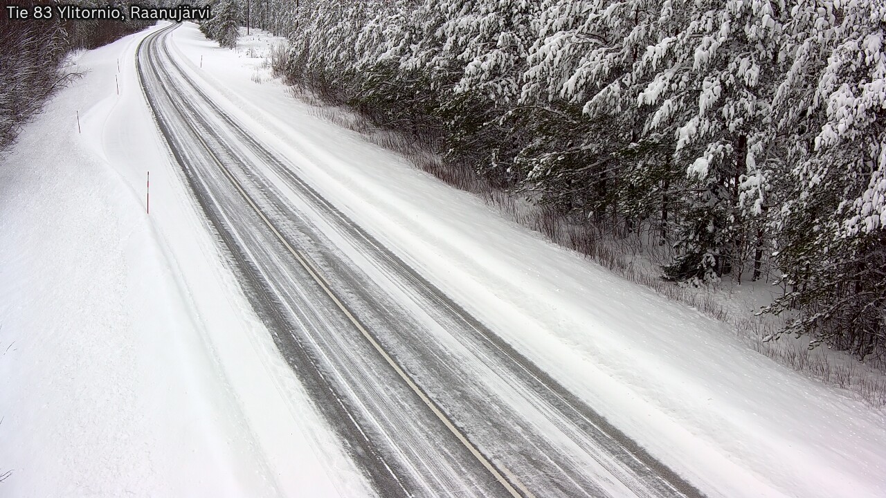 Kelikamerat Kuva Tie 83 Ylitornio, Raanujärvi, Ylitornio, Lappi