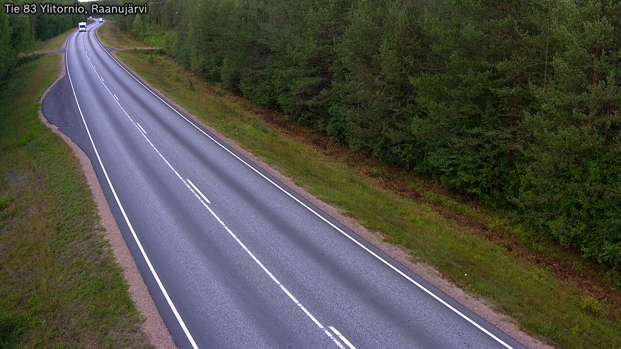 Weather Camera Image Road 83 Ylitornio, Raanujärvi, Ylitornio, Lappi