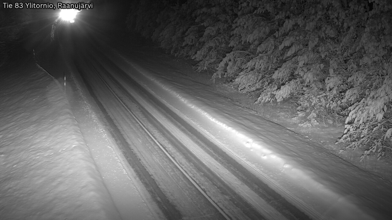 Kelikamerat Kuva Tie 83 Ylitornio, Raanujärvi, Ylitornio, Lappi