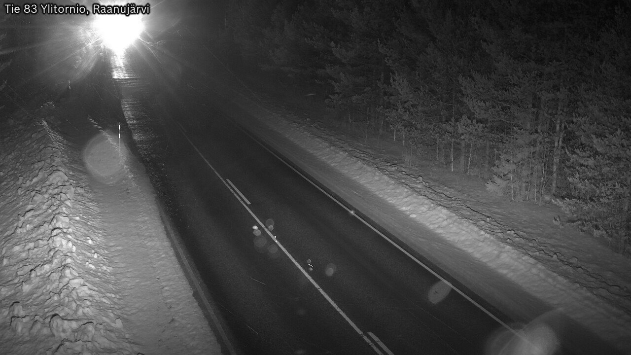Kelikamerat Kuva Tie 83 Ylitornio, Raanujärvi, Ylitornio, Lappi