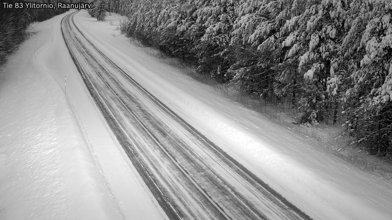Kelikamerat Kuva Tie 83 Ylitornio, Raanujärvi, Ylitornio, Lappi