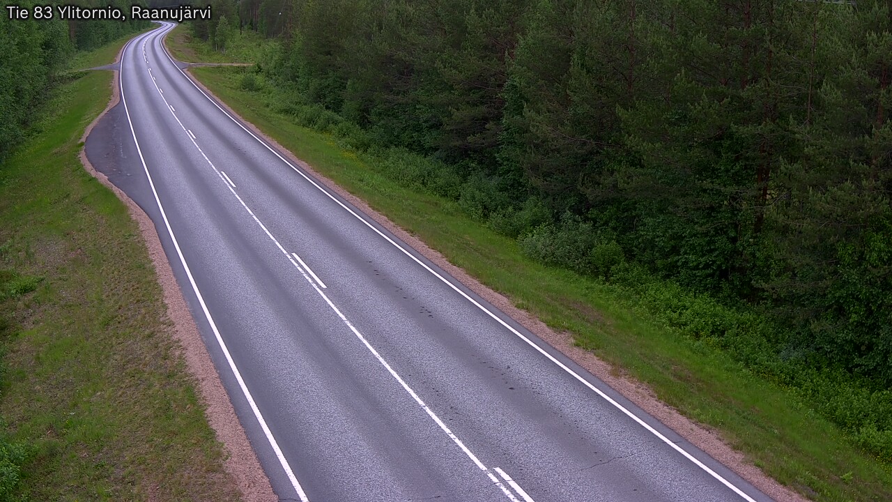 Kelikamerat Kuva Tie 83 Ylitornio, Raanujärvi, Ylitornio, Lappi