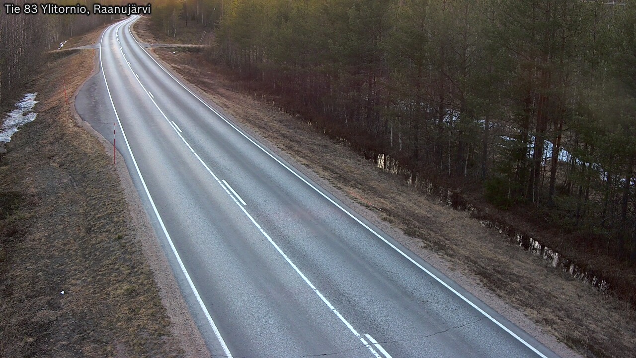 Kelikamerat Kuva Tie 83 Ylitornio, Raanujärvi, Ylitornio, Lappi