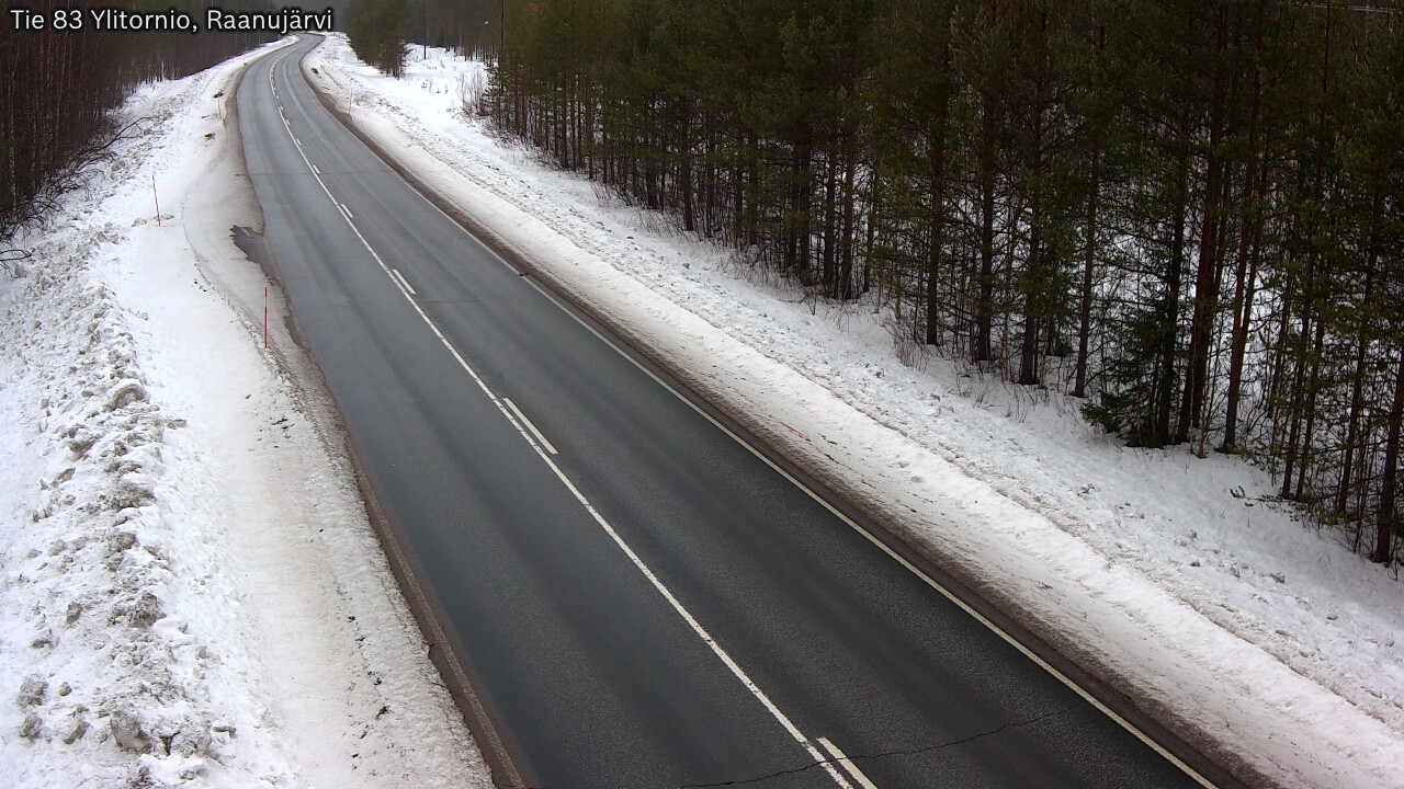 Kelikamerat Kuva Tie 83 Ylitornio, Raanujärvi, Ylitornio, Lappi