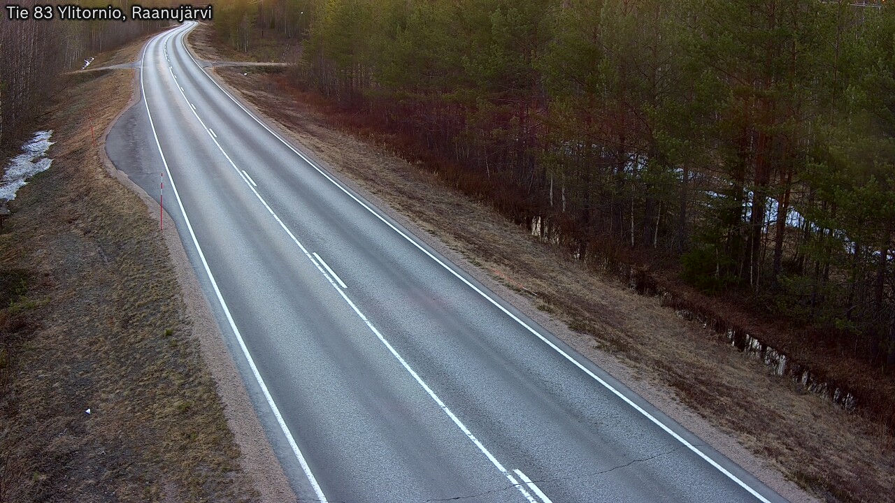 Kelikamerat Kuva Tie 83 Ylitornio, Raanujärvi, Ylitornio, Lappi