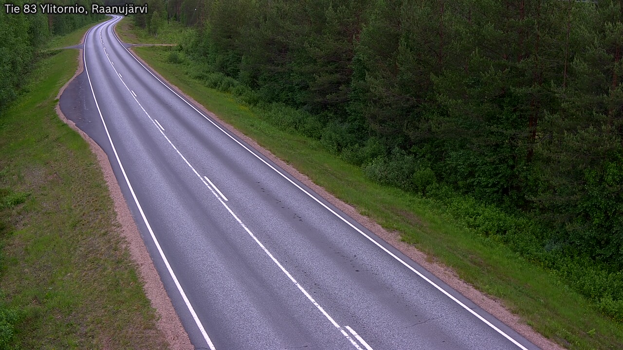 Kelikamerat Kuva Tie 83 Ylitornio, Raanujärvi, Ylitornio, Lappi