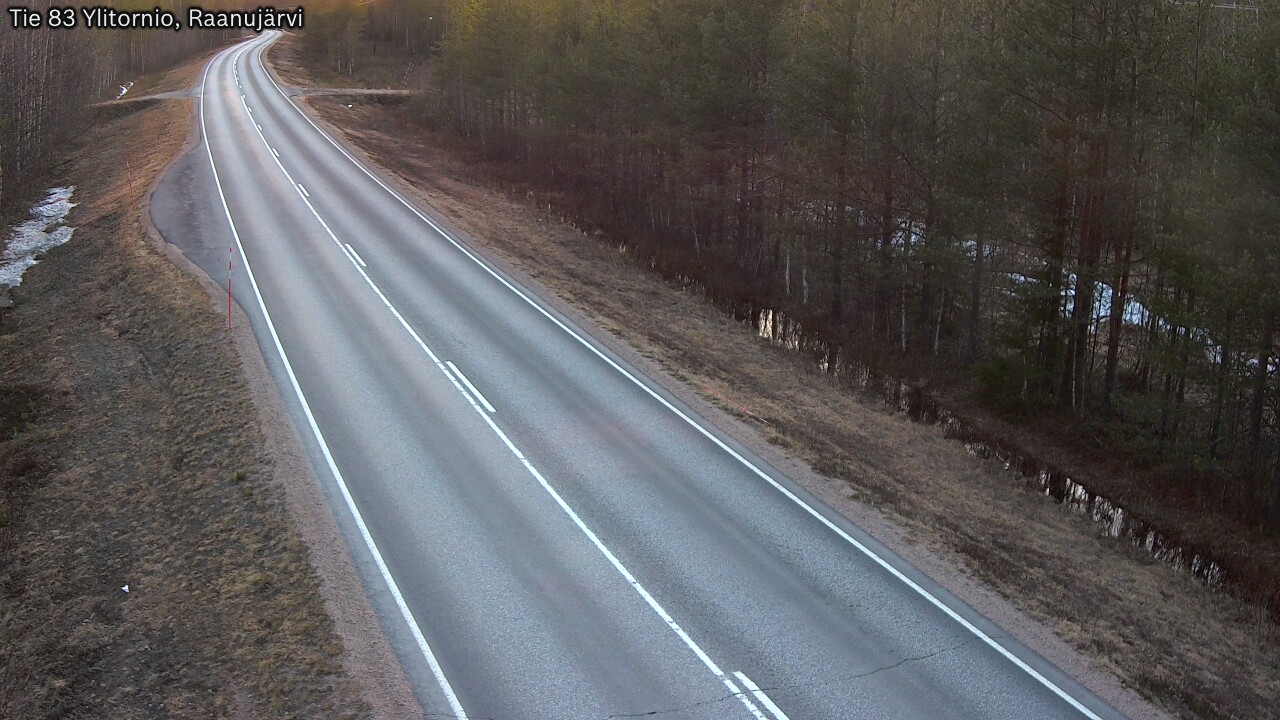 Kelikamerat Kuva Tie 83 Ylitornio, Raanujärvi, Ylitornio, Lappi