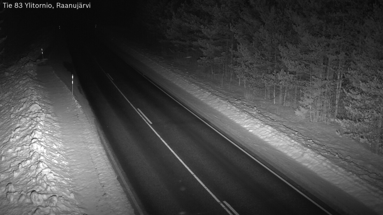 Kelikamerat Kuva Tie 83 Ylitornio, Raanujärvi, Ylitornio, Lappi