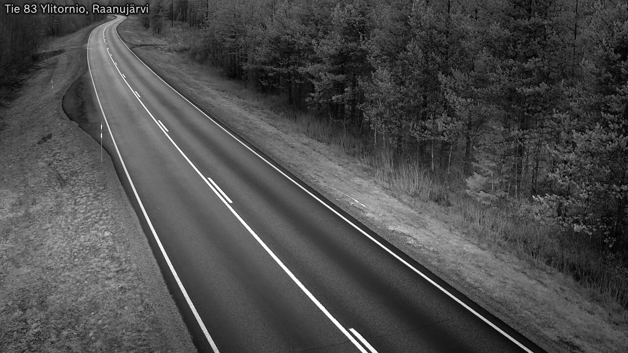 Kelikamerat Kuva Tie 83 Ylitornio, Raanujärvi, Ylitornio, Lappi