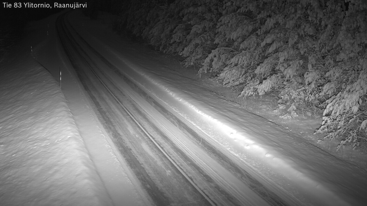 Kelikamerat Kuva Tie 83 Ylitornio, Raanujärvi, Ylitornio, Lappi