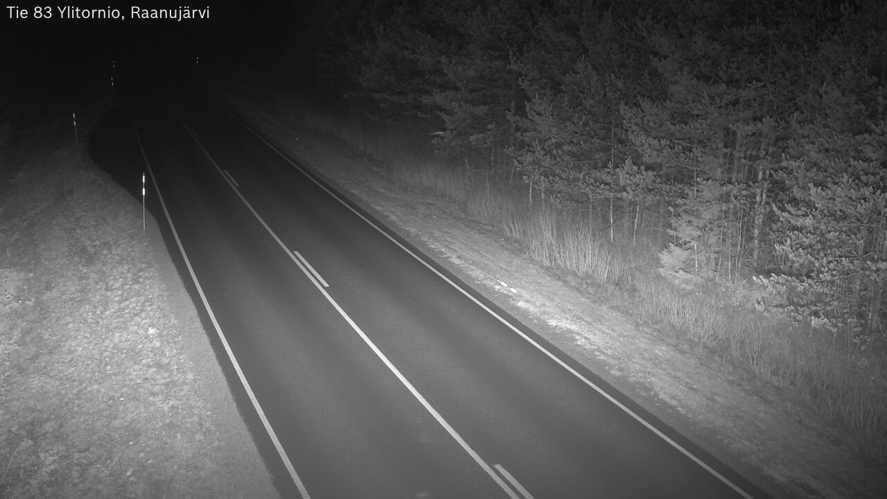 Kelikamerat Kuva Tie 83 Ylitornio, Raanujärvi, Ylitornio, Lappi