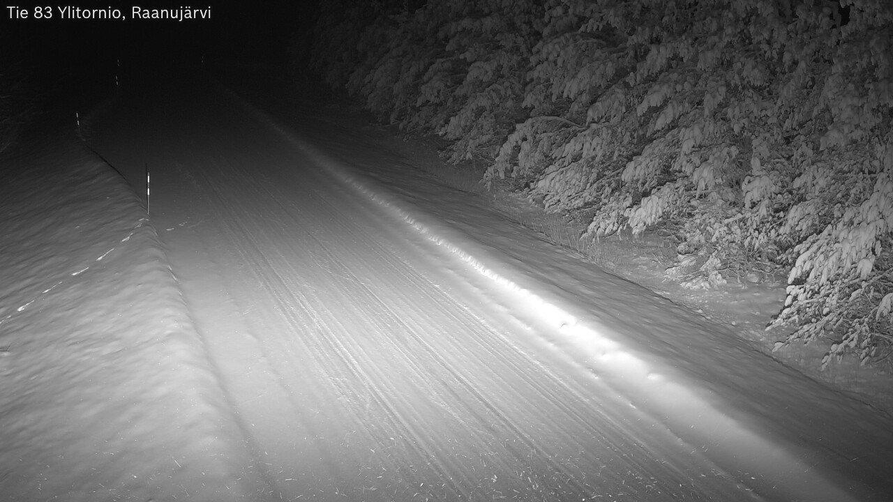 Kelikamerat Kuva Tie 83 Ylitornio, Raanujärvi, Ylitornio, Lappi